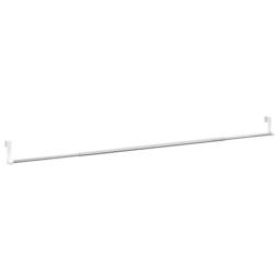 Berkfield Home Curtain Rails 2 pcs White & Silver 90-135 cm Aluminium - thumbnail 3