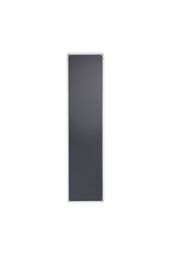 Living and Home Full Length Mirror with Rounded Corners Door Hanging White - thumbnail 3