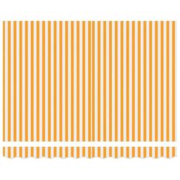 Berkfield Home Retractable Awning Manual Yellow & White 300x250 cm in Orange - thumbnail 6