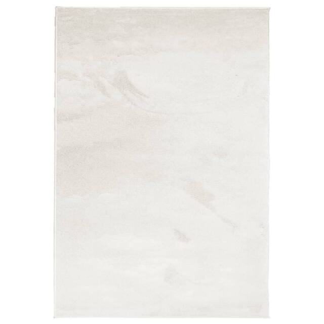 Berkfield Home Rug OVIEDO Short Pile Beige 140x200 cm - Size: Medium - image 1