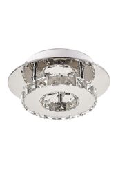 Living and Home Modern Crystal Flush Mount Ceiling Light - thumbnail 6