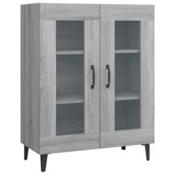 Berkfield Home Sideboard Grey Sonoma 69.5x34x90 cm Engineered Wood - thumbnail 3