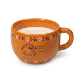 Hello Kitty Scented Mug Candle Pumpkin Spiced Latte - 195G 2-Wick - HKSEASC03PS in Brown - Size: Medium - thumbnail 3