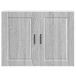 Berkfield Home Kitchen Wall Cabinet Porto Grey Sonoma Engineered Wood - thumbnail 6