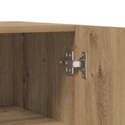 Berkfield Home Sideboard Artisan Oak 100x36x60 cm Engineered Wood in Brown - Size: 100 x 36 x 60 cm - thumbnail 8