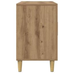 Berkfield Home Sideboard Artisan Oak 100x36x60 cm Engineered Wood in Brown - Size: 100 x 36 x 60 cm - thumbnail 6