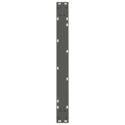 Berkfield Home Dining Table Legs V-Shape 2 pcs Anthracite 90x(72-73.3) cm Steel in Charcoal - thumbnail 7