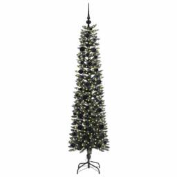 Berkfield Home Artificial Christmas Tree with Stand Green 50.5 x 50.5 x 180 cm - thumbnail 3