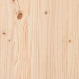 Berkfield Home Table Top 70x35x2.5 cm Solid Wood Pine Oval in Brown - thumbnail 6