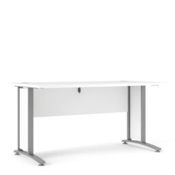 Furniture To Go Prima Desk 150cm in White - thumbnail 1