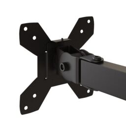 Berkfield Home Monitor Mount Black Steel VESA 75/100 mm - thumbnail 9