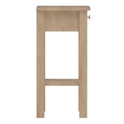 Furniture To Go Madrid Bedside Table with 1 Drawers in Jackson Hickory Oak in Light Oak - thumbnail 4