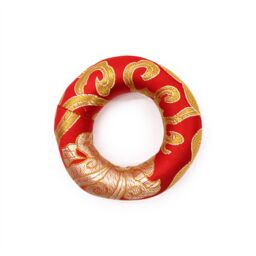 KDMD Hoop Cushion 8cm (for 10-12cm Singing Bowl) - Red - thumbnail 1