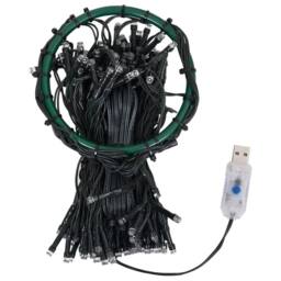 Berkfield Home Tree Lights with 500 LEDs Blue 500 cm Indoor Outdoor - thumbnail 6