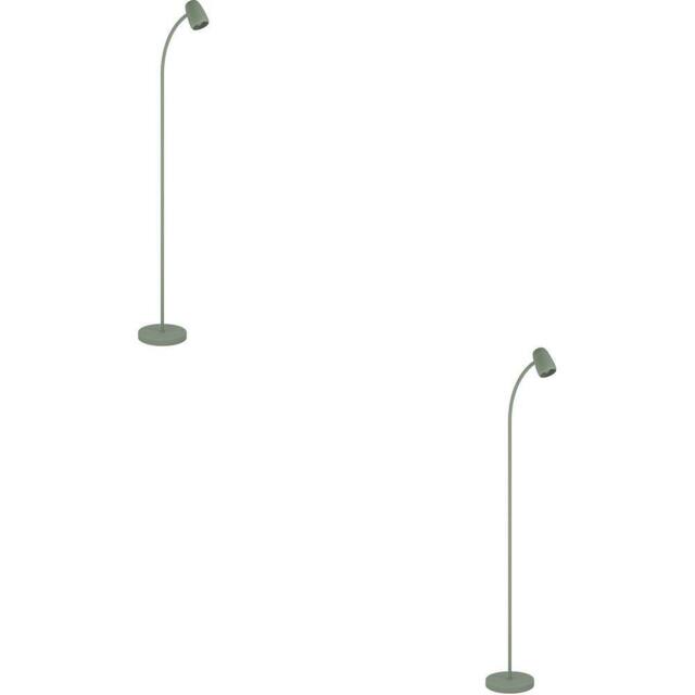Loops 2 PACK Stylish Green Floor Lamp - Elegant Indoor Home Décor Lighting - image 1
