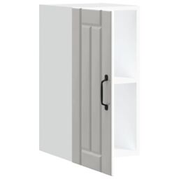 Berkfield Home Kitchen Wall Cabinet Lucca High Gloss White Engineered Wood - thumbnail 5