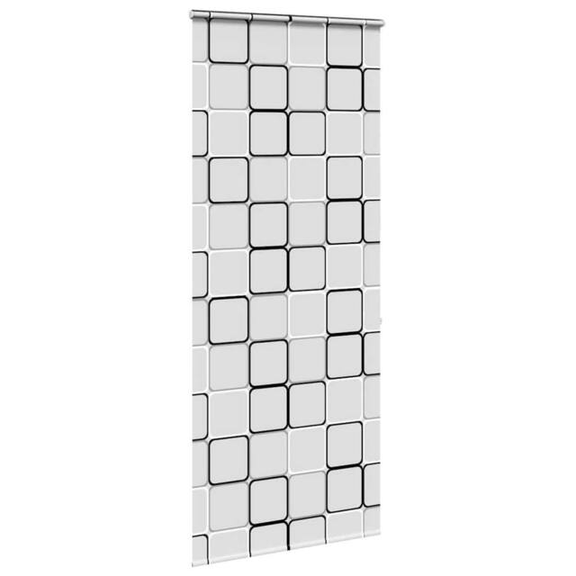 Berkfield Home Shower Roller Blind with Cassette 100x240 cm Fabric Width 96 cm in White - image 1