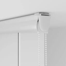 Berkfield Home Shower Roller Blind with Cassette 100x240 cm Fabric Width 96 cm in White - thumbnail 9