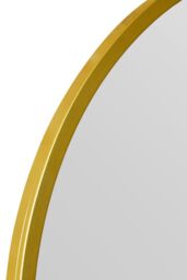 "MirrorOutlet Gold Metal Framed Arched Wall Garden Mirror 39"" X 39"" (100CM X 100CM) - Size: 1 Pack" - thumbnail 5