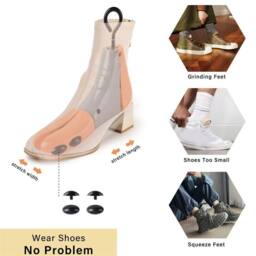 SPETLEK Adjustable High Top Shoe Stretcher Portable Boot Tree Shaper in Burnt Orange - Size: Large - thumbnail 4