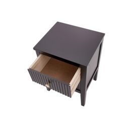 Cabinet Bits Bellaria 2 Drawer Bedside Table in Black - thumbnail 6