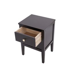 Cabinet Bits Bellaria 2 Drawer Bedside Table in Black - thumbnail 5