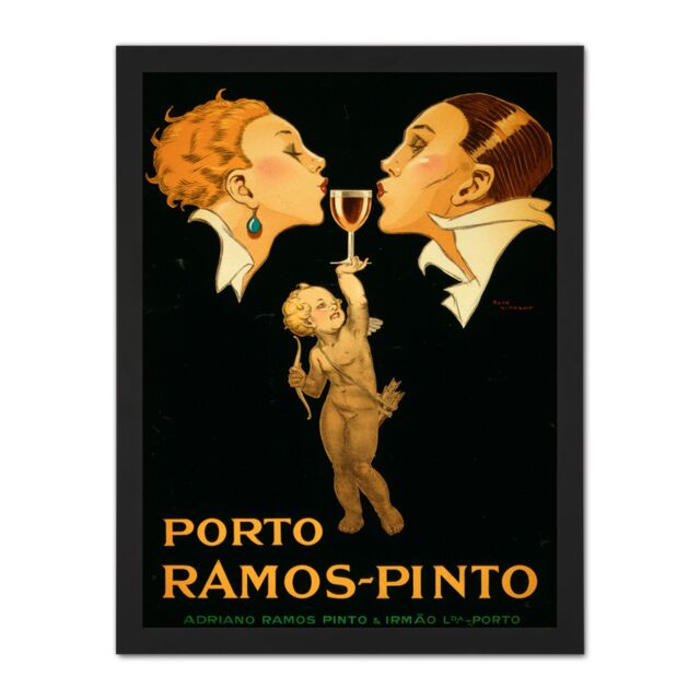 "Artery8 Wall Art Print Vincent Deco Ad Ramos Pinto Port Monica Apartment Friends Large Framed Wall Décor Art in White - Size: W18"" x H24""" - image 1