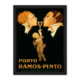 "Artery8 Wall Art Print Vincent Deco Ad Ramos Pinto Port Monica Apartment Friends Large Framed Wall Décor Art in White - Size: W18"" x H24""" - thumbnail 1