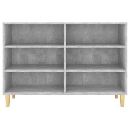 Berkfield Home Sideboard Concrete Grey 103.5x35x70 cm Engineered Wood - thumbnail 4