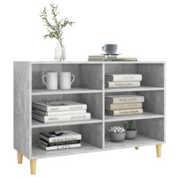 Berkfield Home Sideboard Concrete Grey 103.5x35x70 cm Engineered Wood - thumbnail 3