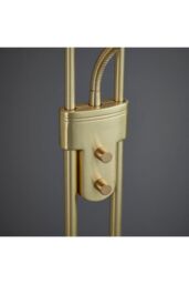 Netlighting Rome Mother & Child Floor Lamp Satin Brass Opal Glass G9 in Gold - thumbnail 6