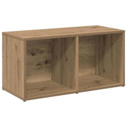 Berkfield Home with Shelf 2 pcs Artisan oak 72 x 35 x 36.5 cm Engineered wood in Brown - thumbnail 5