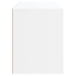 Berkfield Home Shoe Cabinet White 80x35x45 cm Engineered Wood - Size: 80 x 35 x 45 cm - thumbnail 6