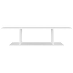 Berkfield Home Wall Mounted TV Cabinet White 103x30x26.5 cm - thumbnail 4