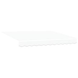 Berkfield Home Manual Retractable Awning White 300x250 cm - thumbnail 2