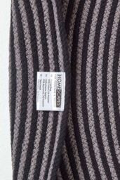 Homescapes Handmade Woven Spiral Braided Rug in Grey - Size: 120 cm diameter - thumbnail 5