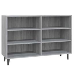 Berkfield Home Sideboard Grey Sonoma 103.5x35x70 cm Engineered Wood - thumbnail 1
