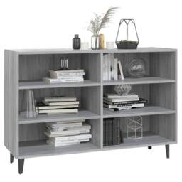 Berkfield Home Sideboard Grey Sonoma 103.5x35x70 cm Engineered Wood - thumbnail 3