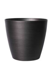 KDMD Dark Grey Metallic Look Planter 25cm - thumbnail 2
