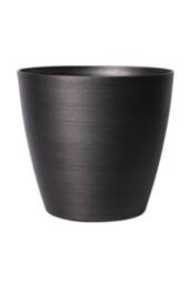 KDMD Dark Grey Metallic Look Planter 25cm - thumbnail 1