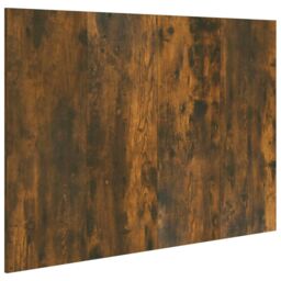Berkfield Home Bed Headboard Smoked Oak 120x1.5x80 cm Engineered Wood in Brown - thumbnail 2