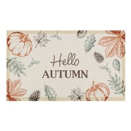 Artsy Mats Hello Autumn Indoor Outdoor Doormat - Size: 40 cm x 70 cm - thumbnail 2