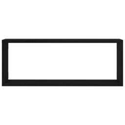 Berkfield Home Wall Shelves Set of 4 - Black Oak - 60x15x23 cm - Made from Engineered Wood - Size: 60 x 15 x 23 cm - thumbnail 8