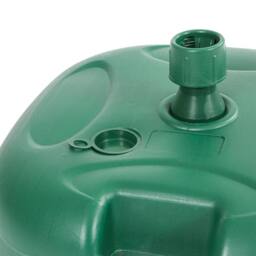 Harbour Housewares Plastic Fillable Parasol Base - 20 Litre in Green - thumbnail 4