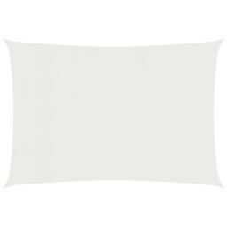 Berkfield Home Sunshade Sail 160 g/m ² White 2.5x3 m HDPE - thumbnail 1