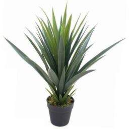 Leaf 60cm Artificial Tropical Agave Succulent Yukka Style Green Plant - thumbnail 1