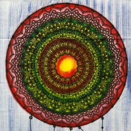 KDMD Handbrushed Cotton Wall Art -Dreamcather - thumbnail 2
