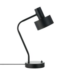 Nordlux Modern Indoor Table Lamp Black Metal E27 On-Fixture Switch - Mains Powered, IP20 - thumbnail 3