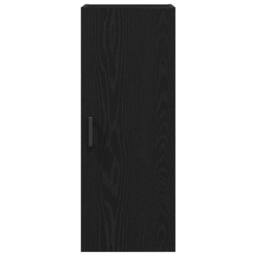 Berkfield Home Wall Mounted Cabinet Black Oak 34.5x34x90 cm Engineered Wood - thumbnail 6