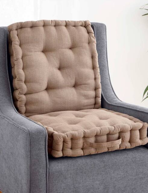Chums Luxury Back & Seat Booster Cushion in Light Brown - image 1